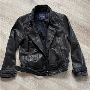 Madewell Leather Jacket Women’s Large